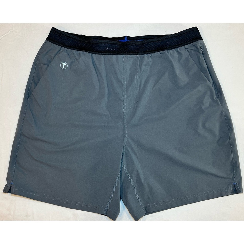 Twillory Athleisure Mens Athlounger 3-in-1 Athletic Running Gym Shorts XL Gray